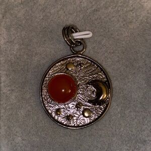 Beautiful Carnelian set in 925 Sterling Silver